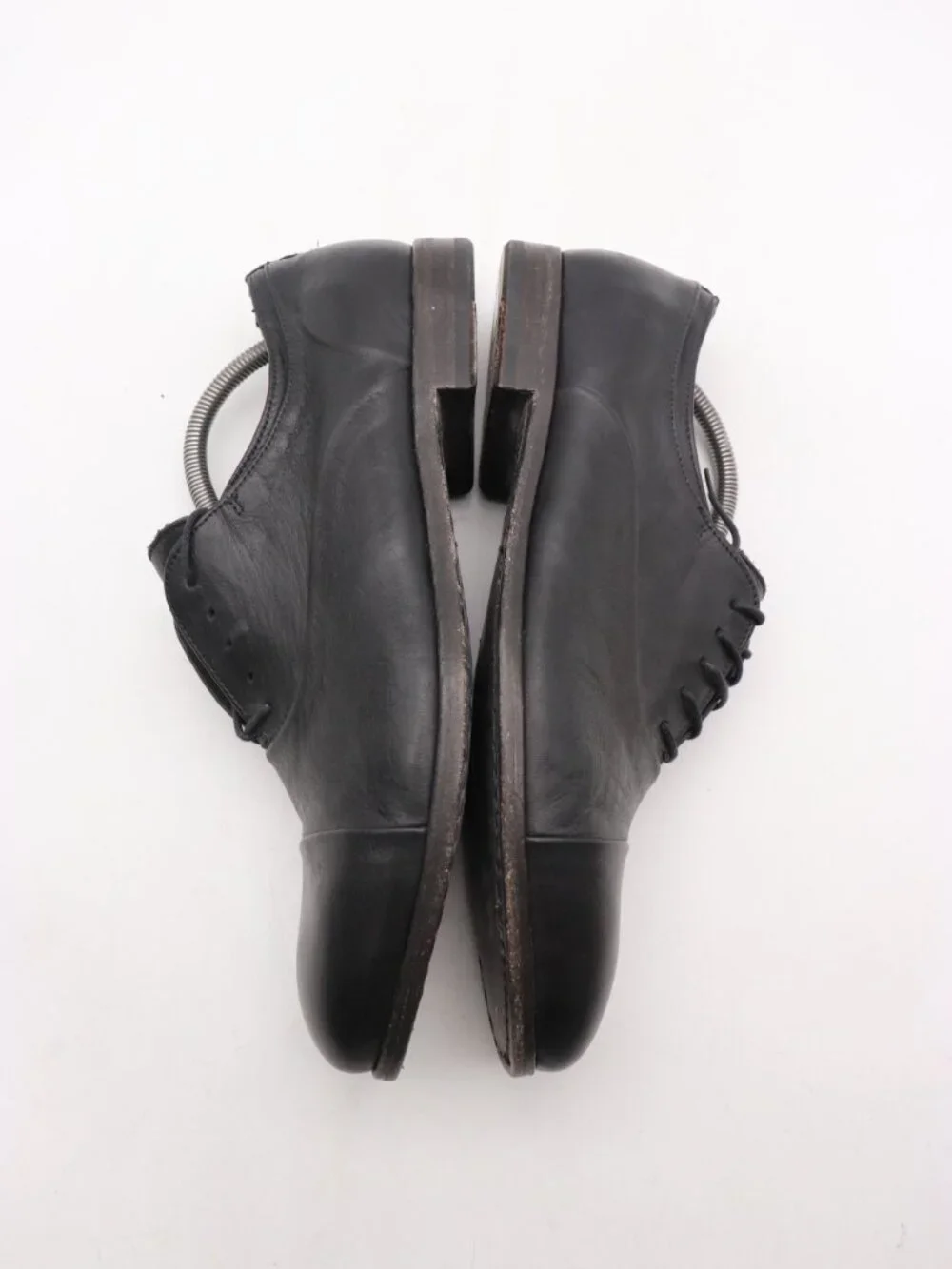 Pawelk’s Derby Oxford Men's Size EU 43 Black Leather Lace Up Dress Shoes